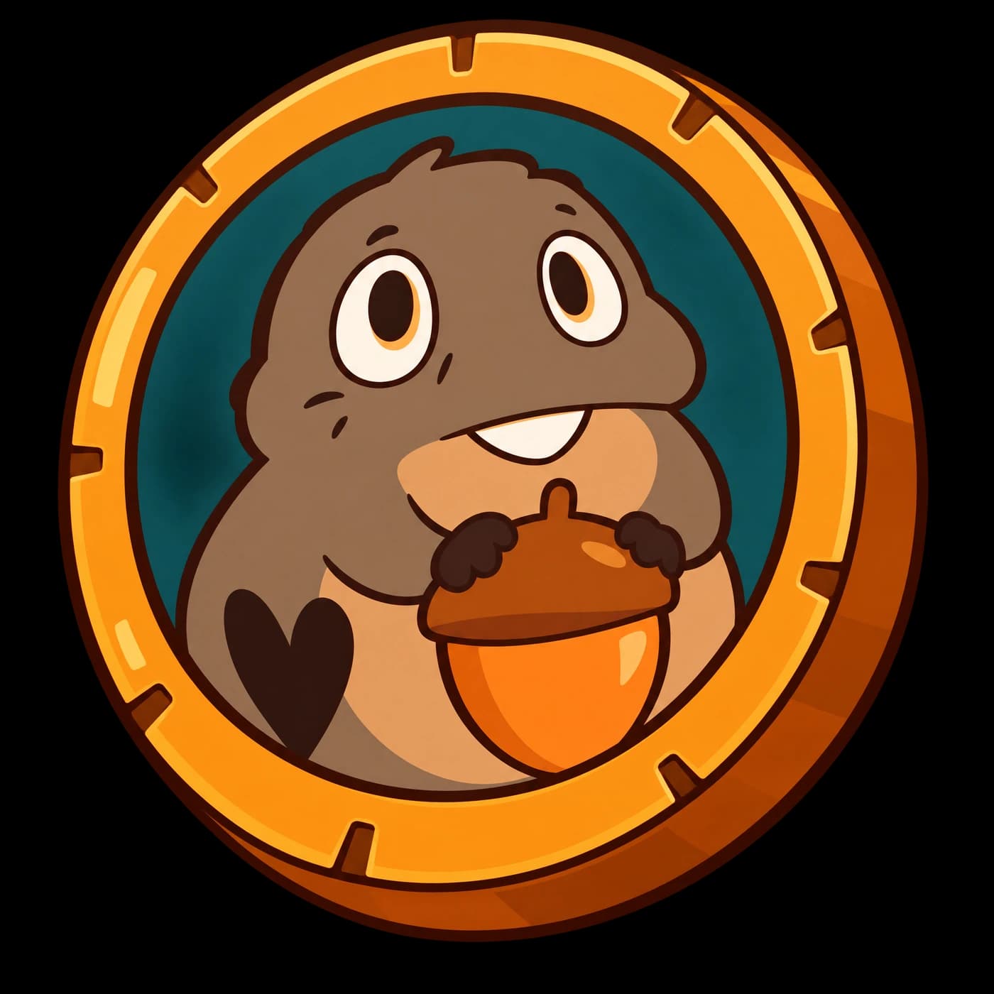 BabyNuts coin sticker